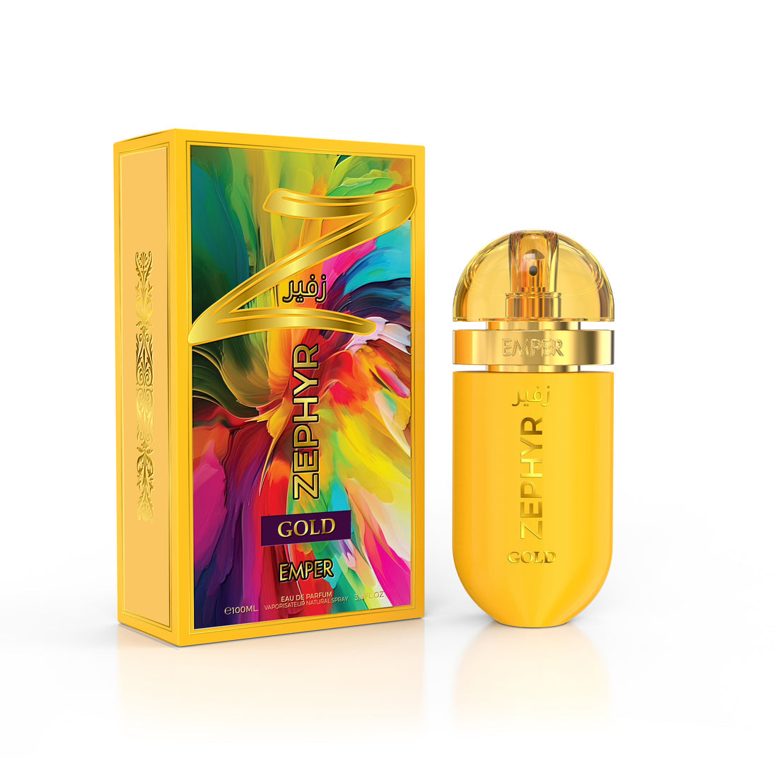 Zephyr Gold EDP - Emper Perfume dorado oriental lujoso