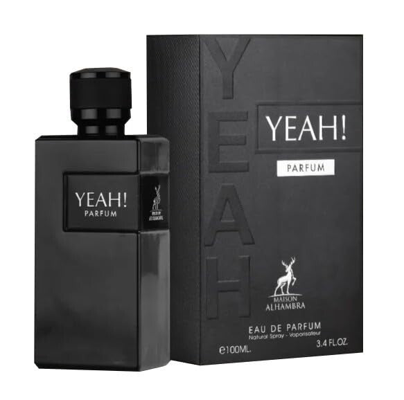Yeah! Parfum Eau de Parfum 100ml – Maison Alhambra, frasco negro mate