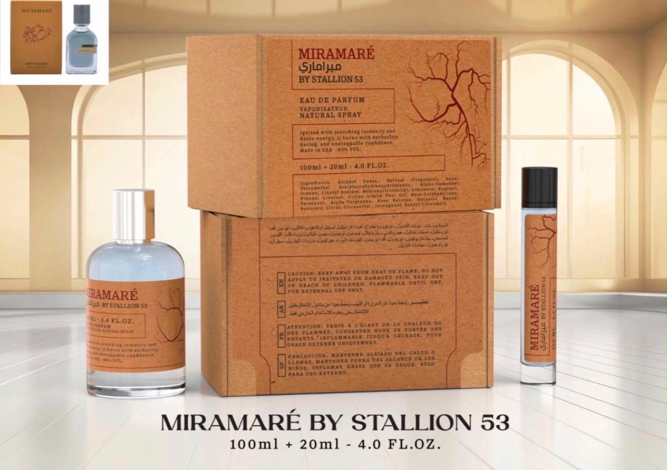 Miramare – Stallion 53 EDP 100ml + 20ml by Emper