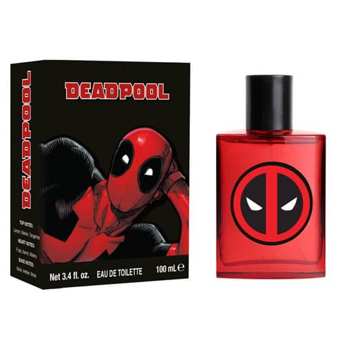 Marvel Deadpool 100ml EDT - Perfume Marvel antihéroe audaz
