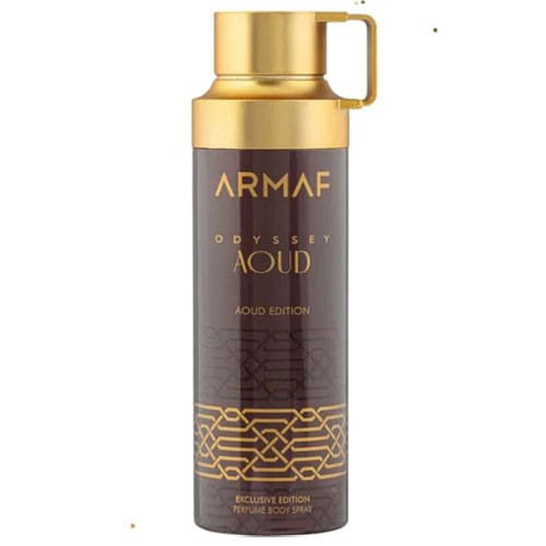 Armaf Odyssey Aoud Edition Body Spray - Oud lujoso oriental