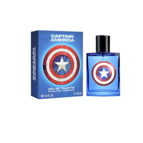 Captain America 100ml EDT - Marvel Perfume infantil héroe escudo americano