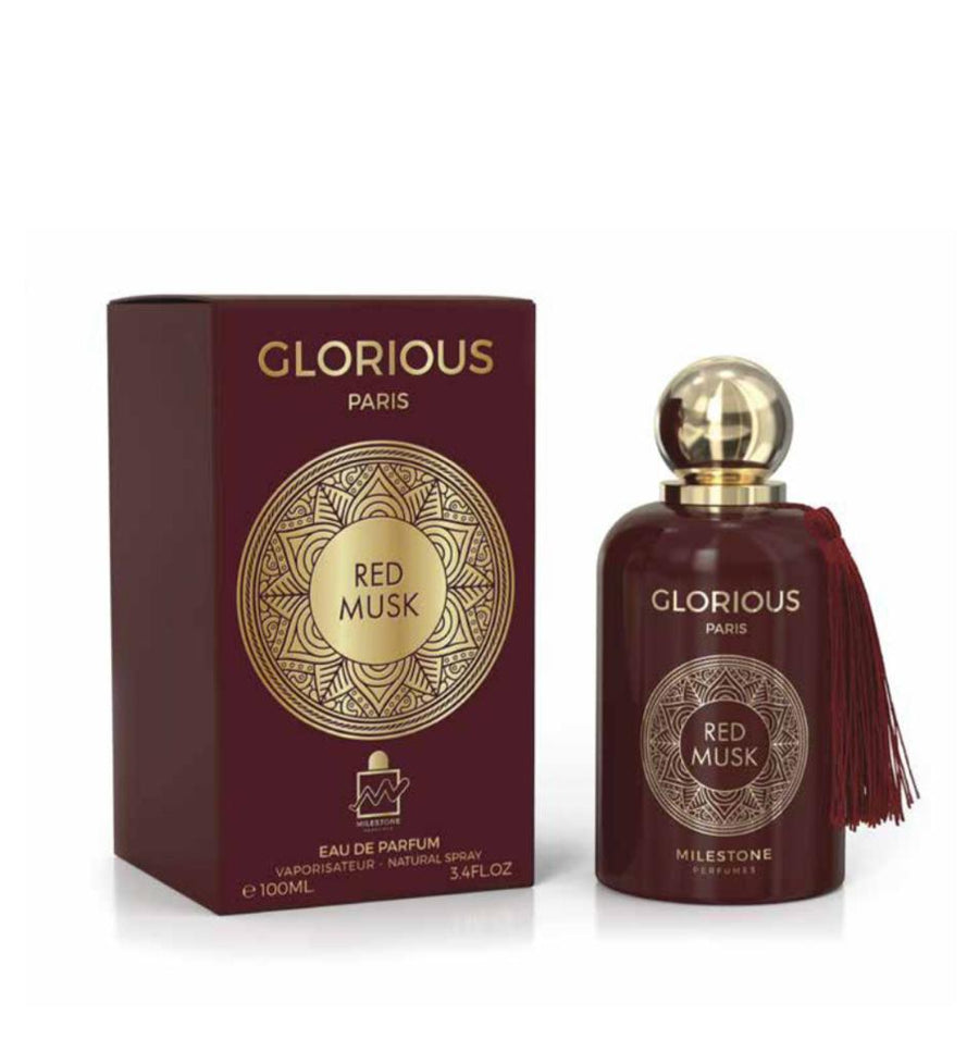 Glorious Paris Red Musk EDP - Milestone Perfume musk rojo intenso