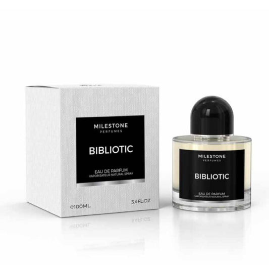 Bibliotic EDP 100ml - Milestone Perfumes Perfume intelectual sofisticado