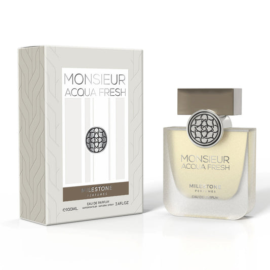 Monsieur Acqua Fresh EDP - Milestone Perfumes Perfume fresco marino