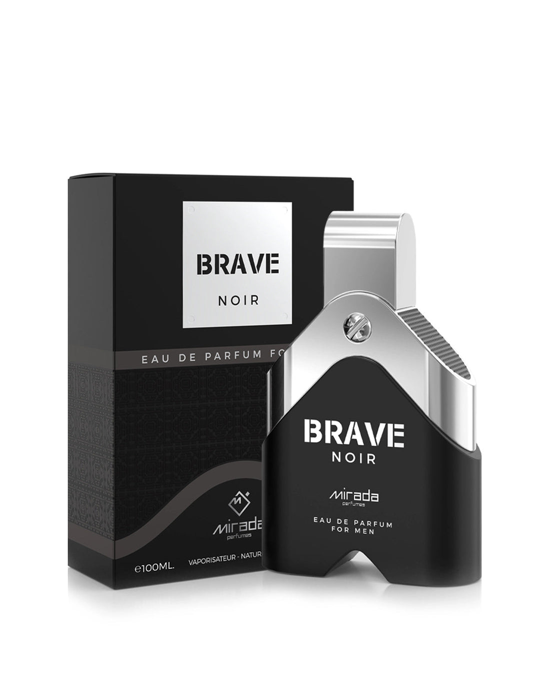 Brave Noir EDP Pour Homme 100ml - Mirada Perfume audaz negro masculino
