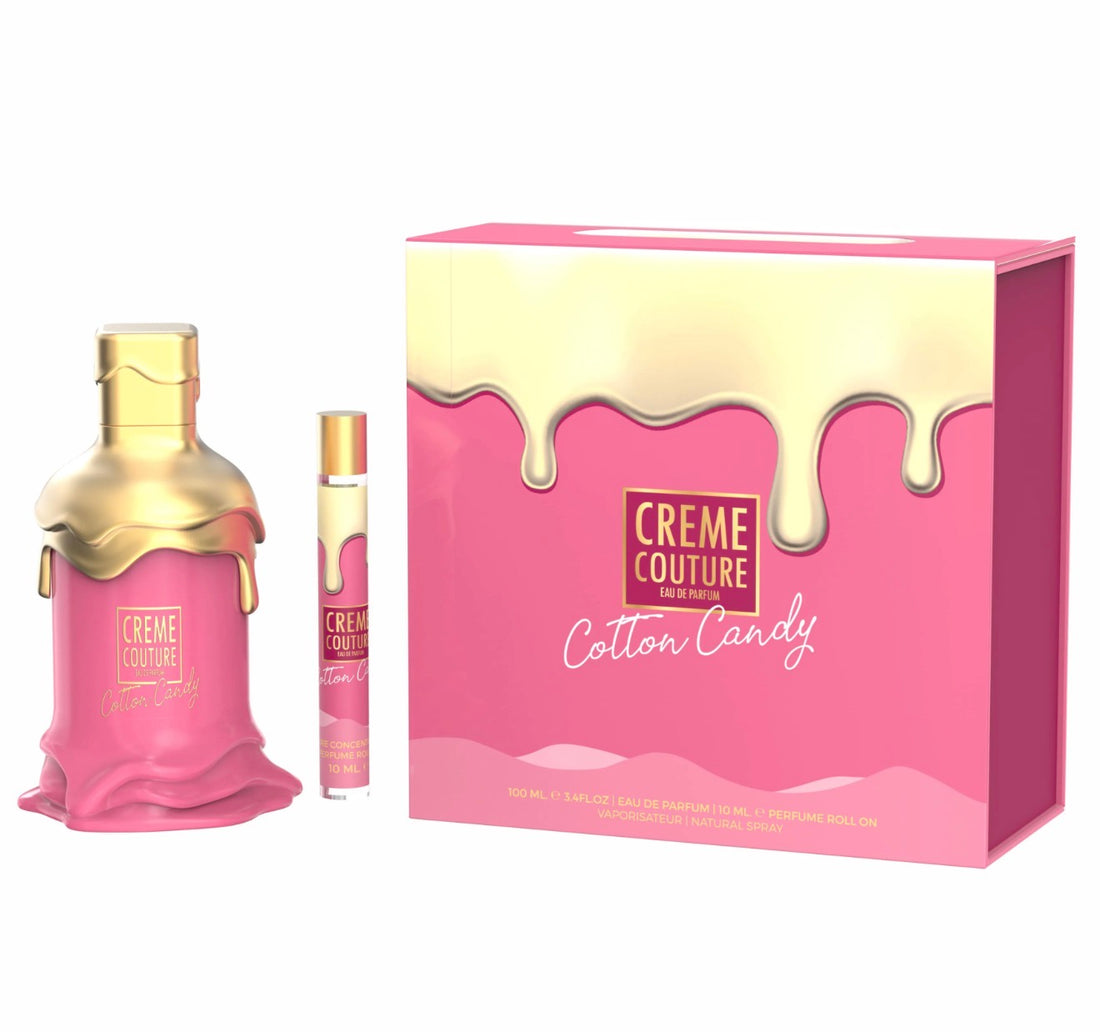 Cotton Candy Creme Couture EDP Gift Set 100ml + 10ml - Gourmand dulce