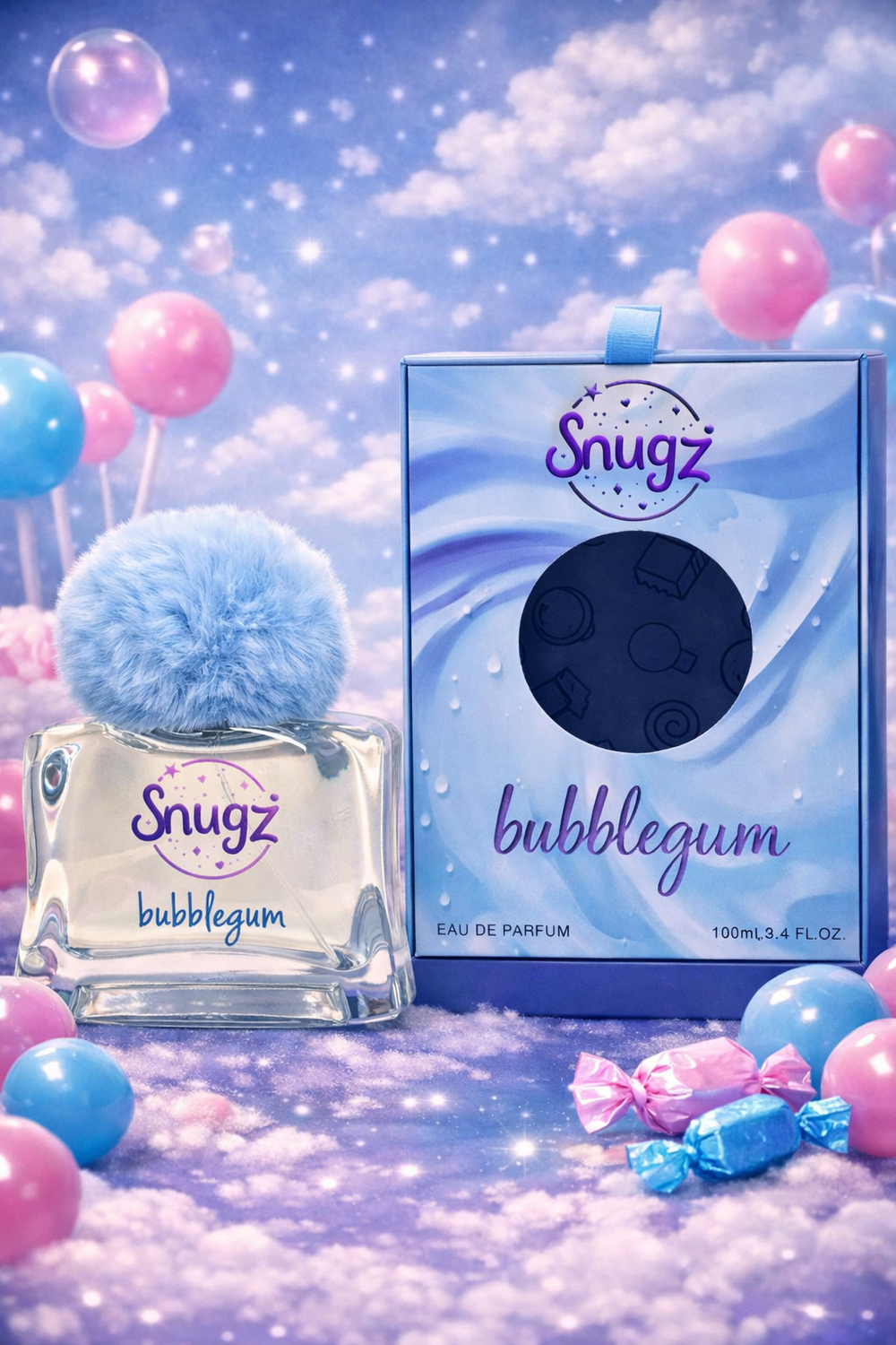 Bubblegum by Snugz EDP 100ml - Perfume gourmand goma de mascar dulce