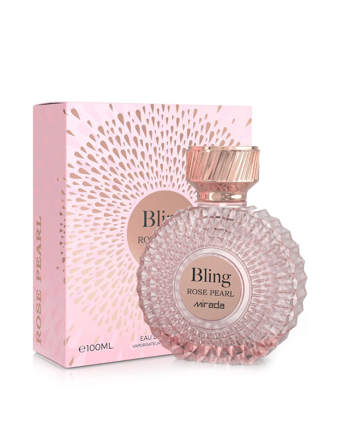 Bling Rose Pearl EDP - Mirada Perfume rosa perla brillante femenino