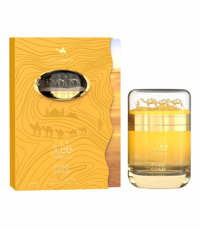 Qafila Pure Gold EDP 100ml - Le Chameau Perfume oro oriental lujoso