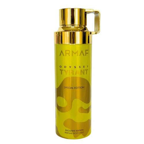 Armaf Odyssey Tyrant Men Body Spray 200ml (6.8oz)