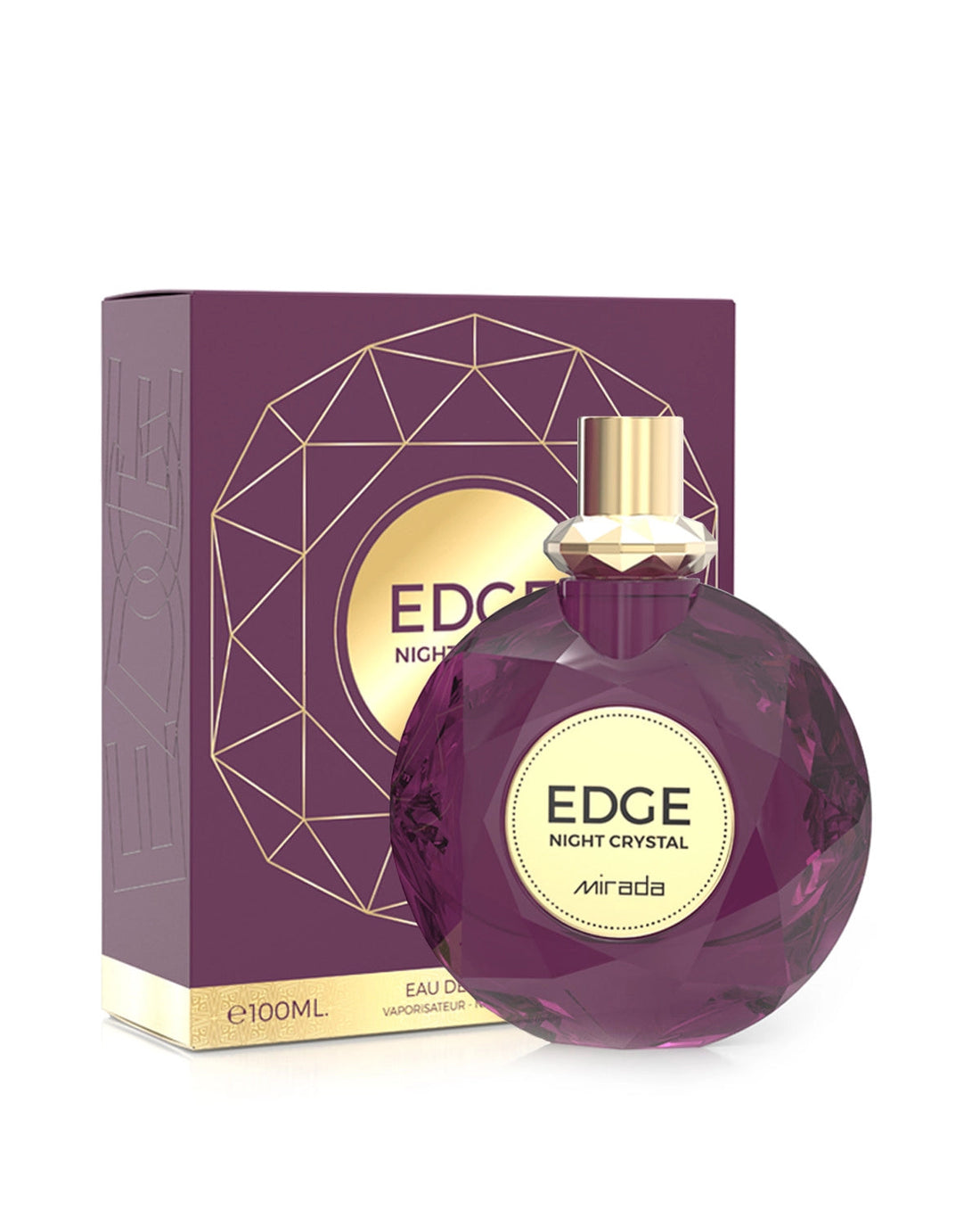 Edge Night Crystal – Eau de Parfum Pour Femme 100ml