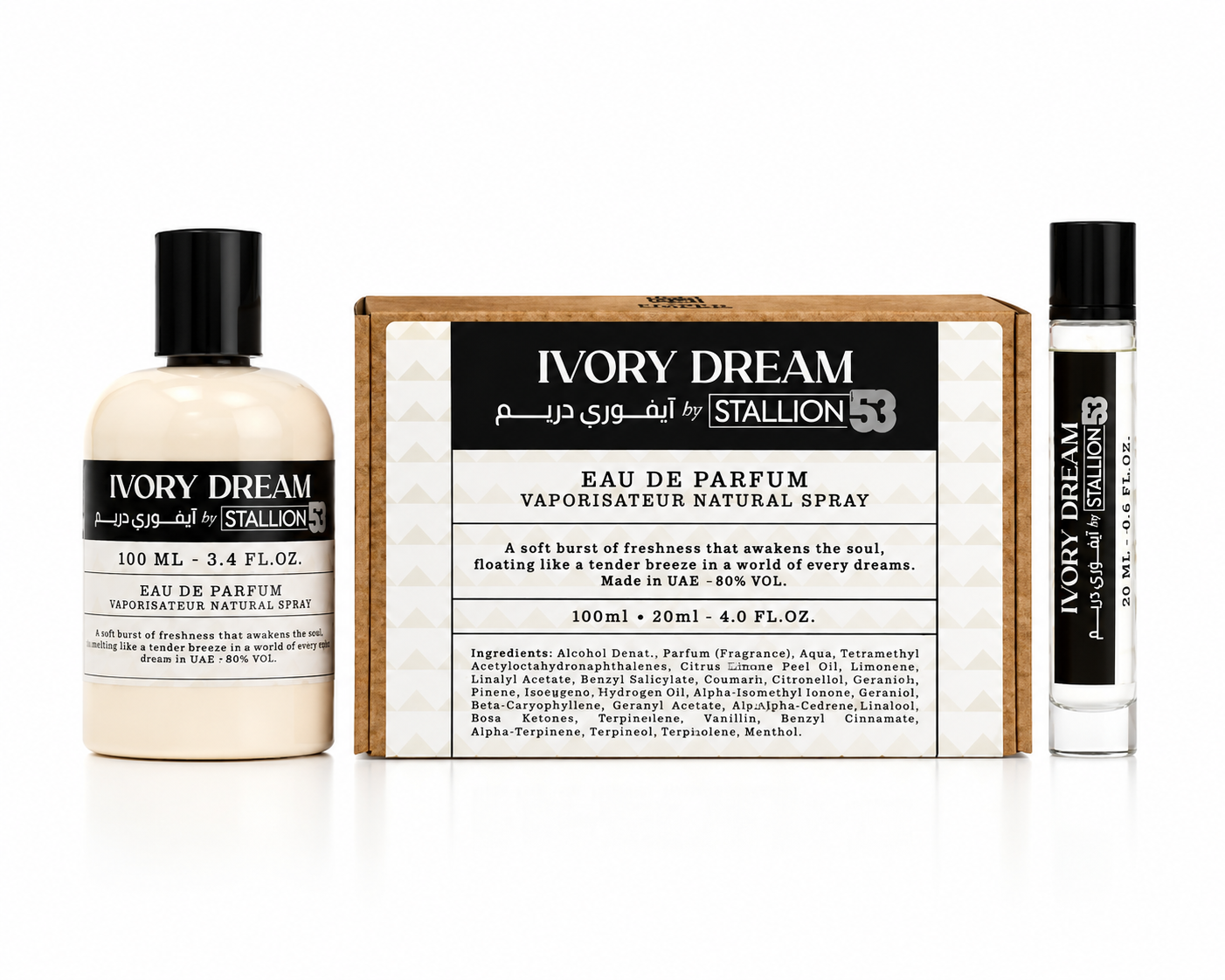 Ivory Dream – Stallion 53 EDP 100ml + 20ml by Emper